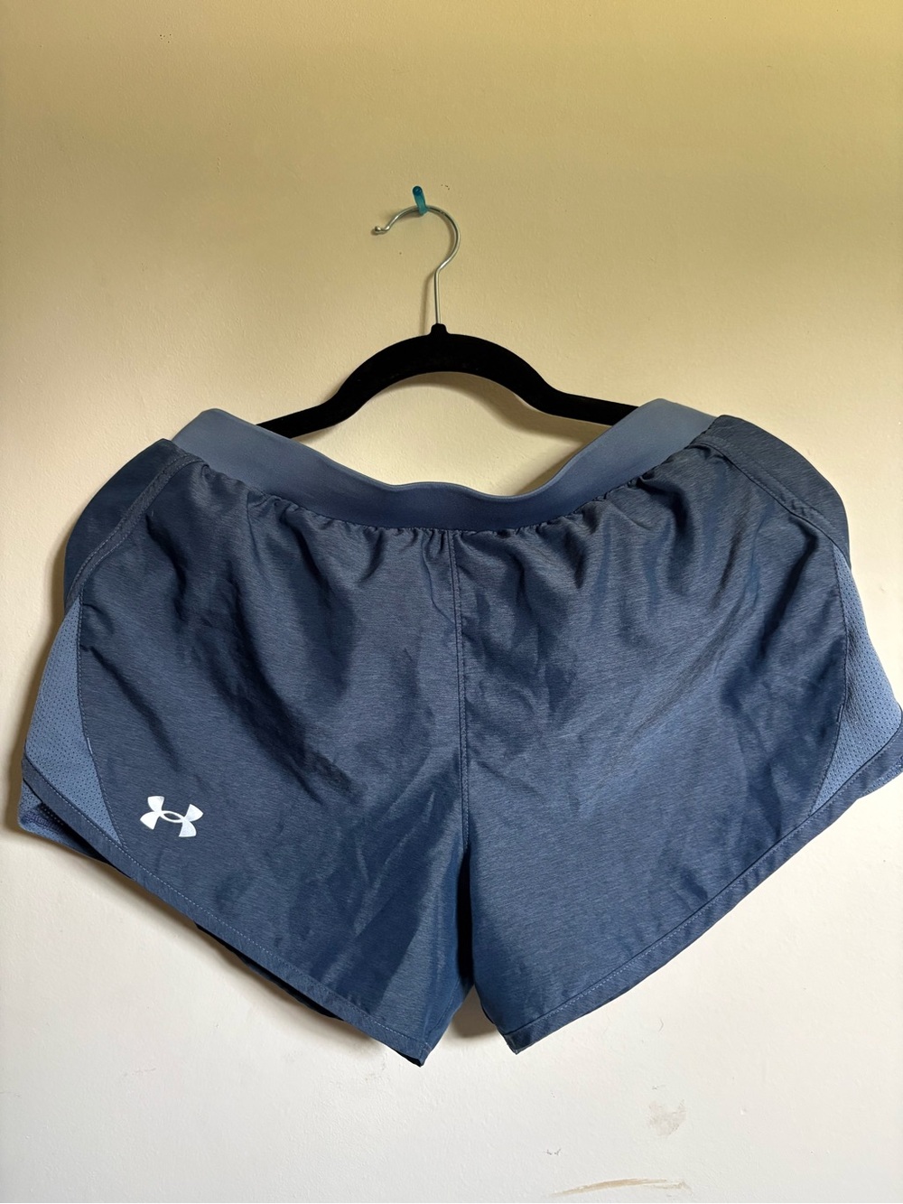 Under Armour Women's Navy Performance Running Shorts